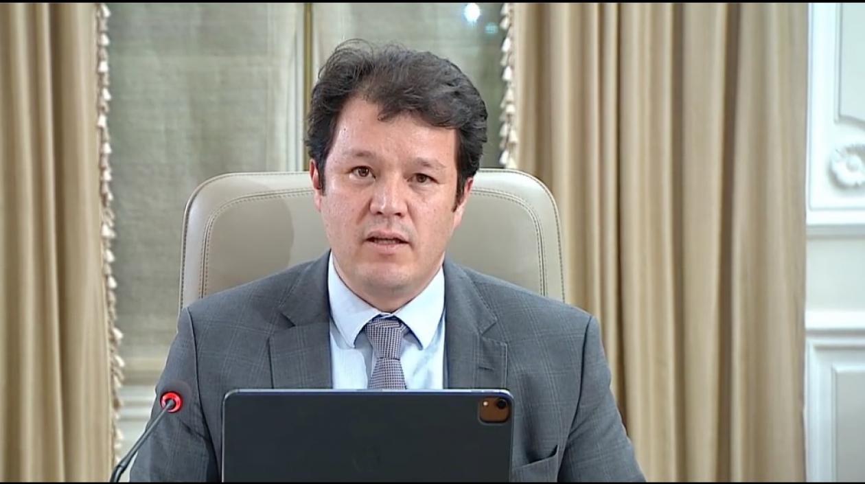 Víctor Manuel Muñoz, Director del Departamento Administrativo de la Presidencia de la República.