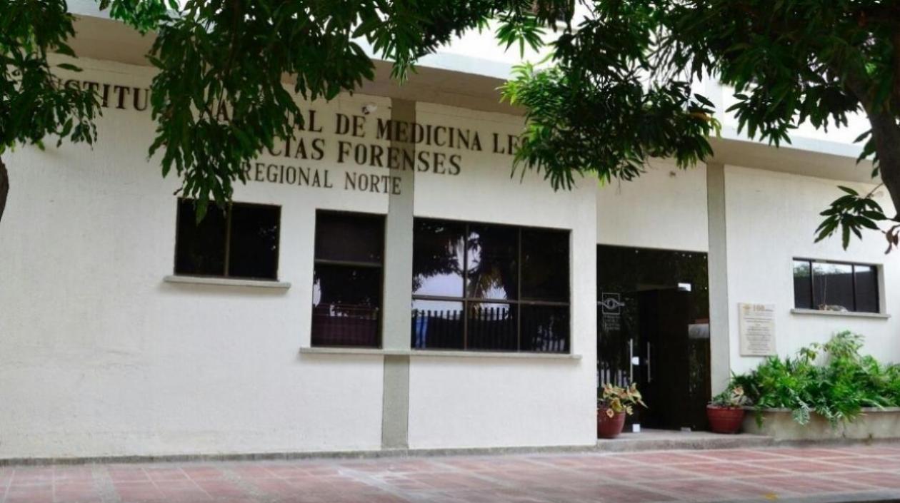 Fachada Medicina Legal de Barranquilla.