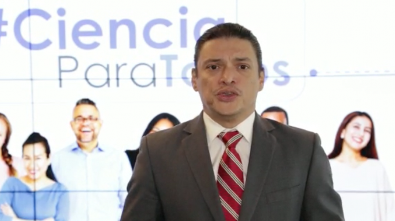 Tito Crissien, ministro de Ciencia y Tecnología.