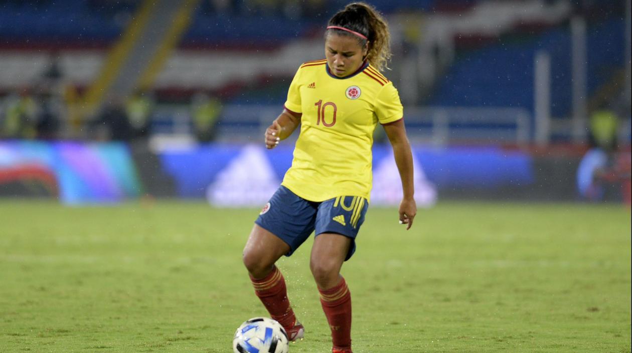 Leicy Santos, jugadora colombiana. 