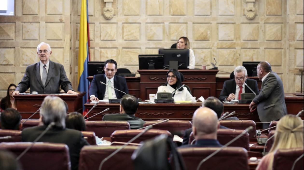 Presentación en comisiones terceras conjuntas de Senado y Cámara de la Reforma Tributaria con el ministro José Antonio Ocampo.