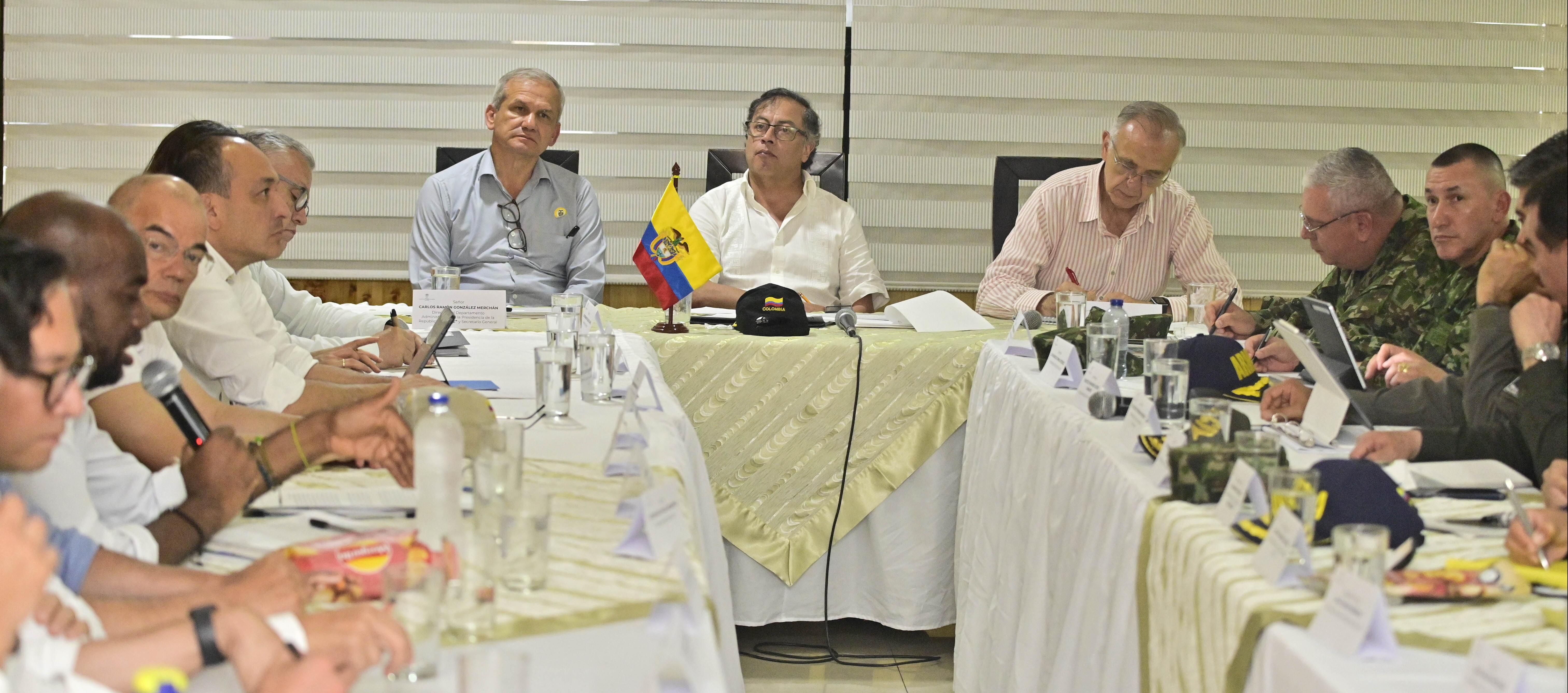 El Presidente Gustavo Petro entregó las declaraciones en Buenaventura. 