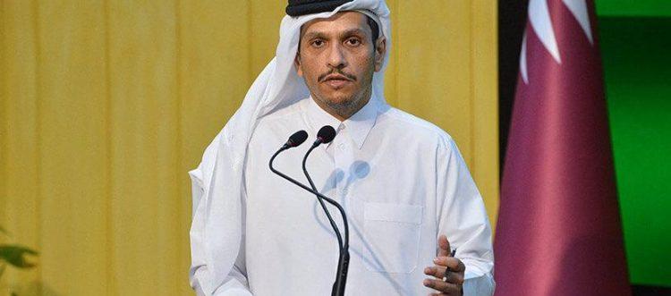 Ministro de Exteriores catarí, Mohamed bin Abderrahman. 