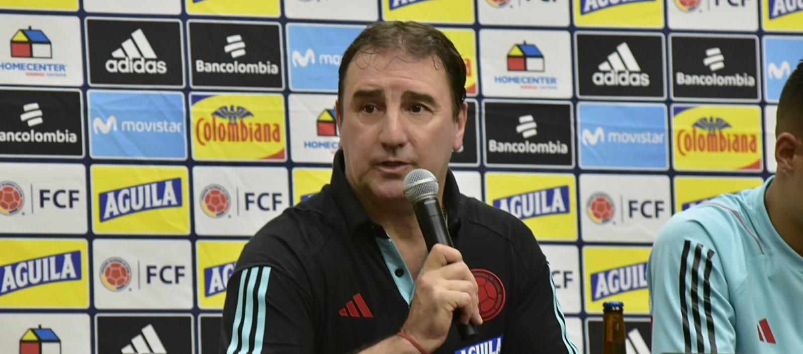 Néstor Lorenzo, director técnico de la selección Colombia de mayores. 