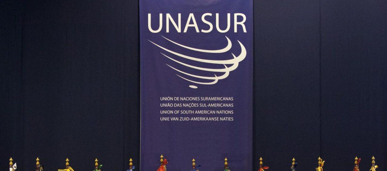 Logo de Unasur. 