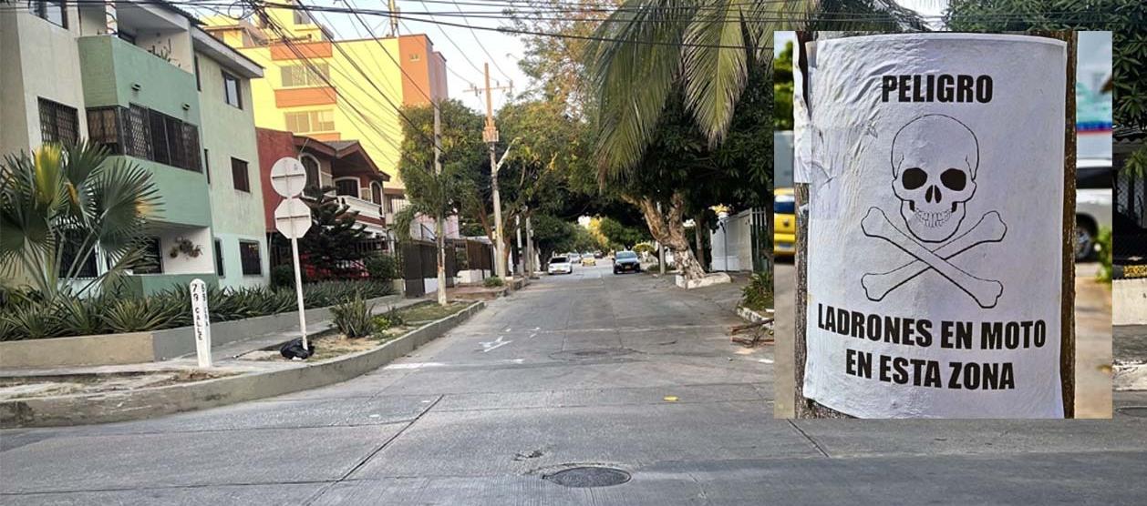 Ola de asaltos a transeúntes, negocios y viviendas en el barrio Paraíso. 