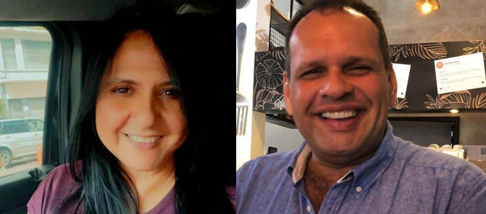Sandra Moreno y Miguel Niño, ciudadanos venezolanos desaparecidos.