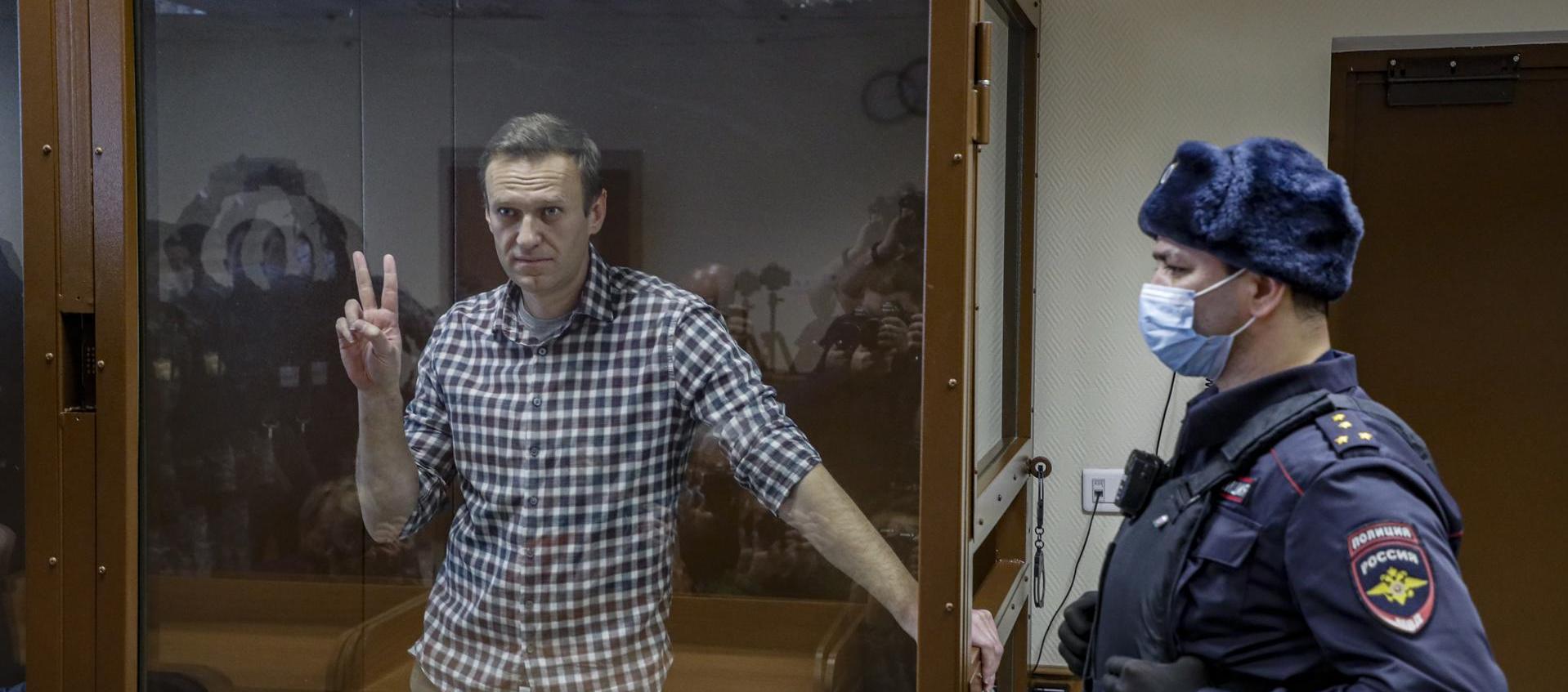 El dirigente opositor Alexei Navalni.