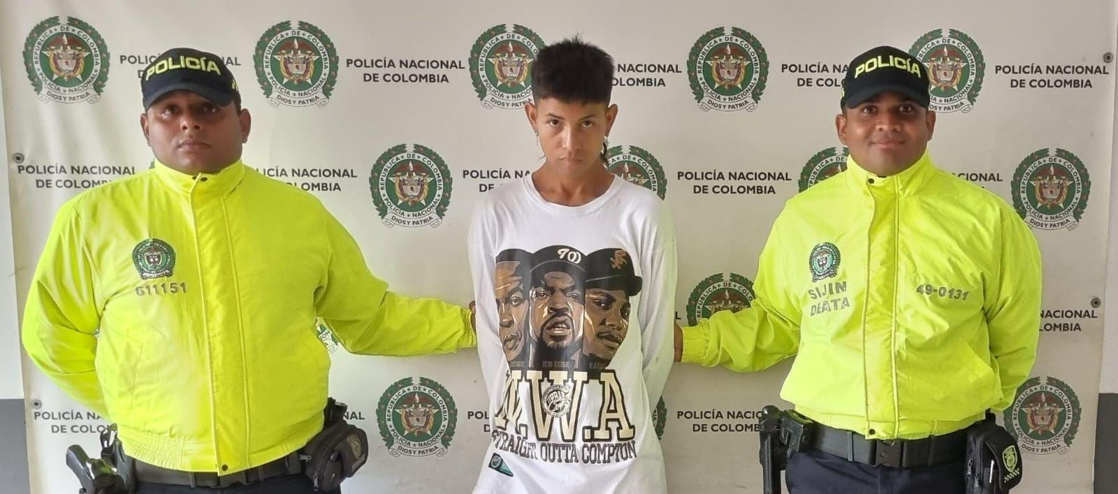Osvaldo Rafael Hernández Manotas, alias 'Chuky' capturado.