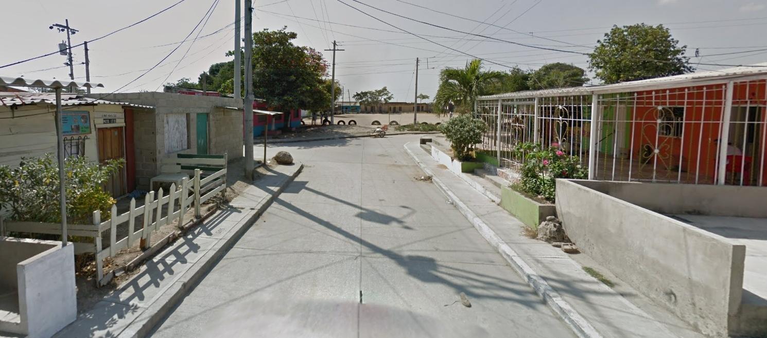 Carrera 3S1 con calle 4B1A, en el barrio Villa Esperanza, donde ocurrió la agresión contra como Nancy Paola Padilla 