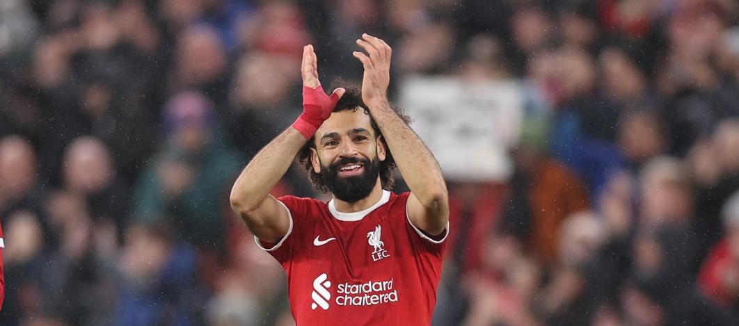 Mohamed Salah se ha perdido siete partidos con el Liverpool. 