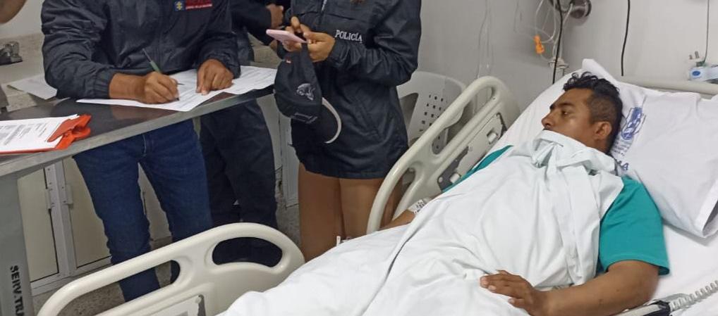 Alias 'Villa' fue capturado mientras recibía atención médica.
