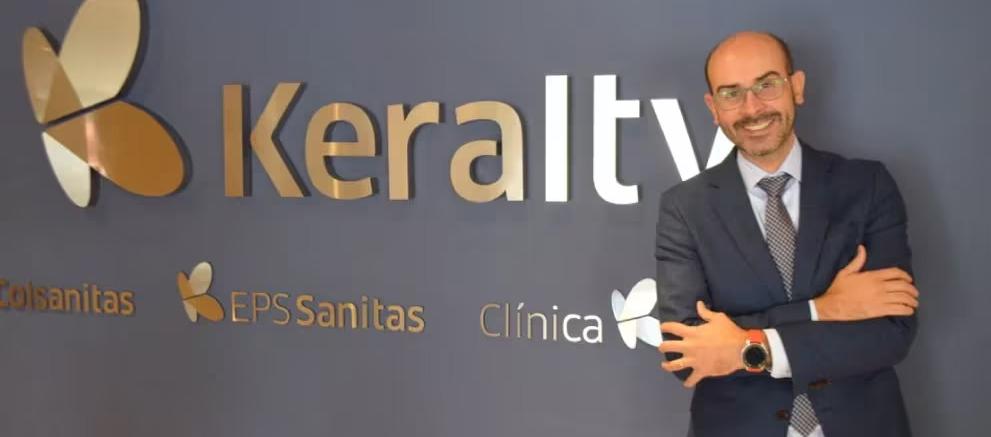 El representante legal del grupo Keralty, Juan Pablo Currea Tavera.