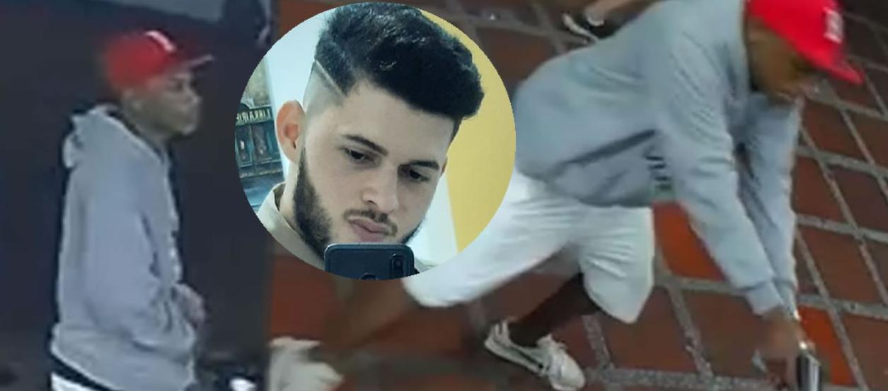 Presunto asesino del barbero Yeins Anthony Logreira Barrios.