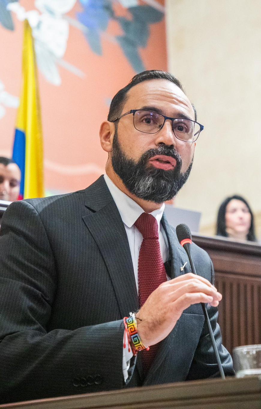 Andrés Camacho, ministro de minas y energía.