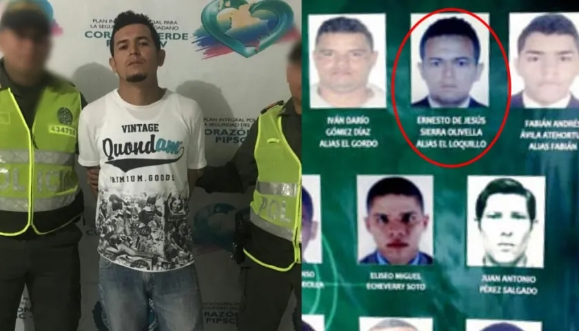 La Policía Metropolitana de Barranquilla confirmó la captura de Ernesto De Jesús Sierra Olivella