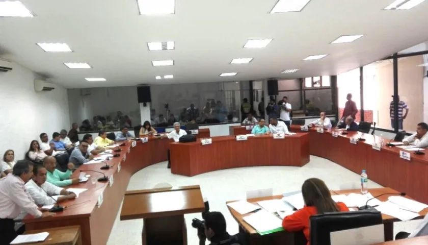 Plenaria del Concejo de Barranquilla.