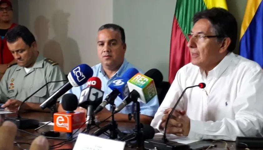 Fiscal Néstor Humberto Martínez entregó detalles del caso en Cartagena.