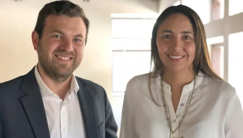 Jorge Toscano, Gerente de IoT, Big Data y Advertising, y Carolina Navarrete, Directora de Marketing B2B en Telefónica Movistar.