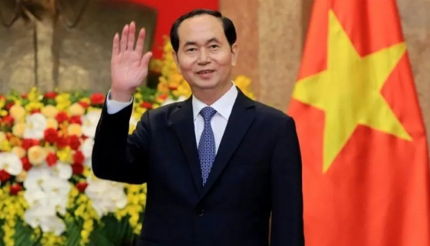 El presidente de Vietnam, Tran Dai Quang. 