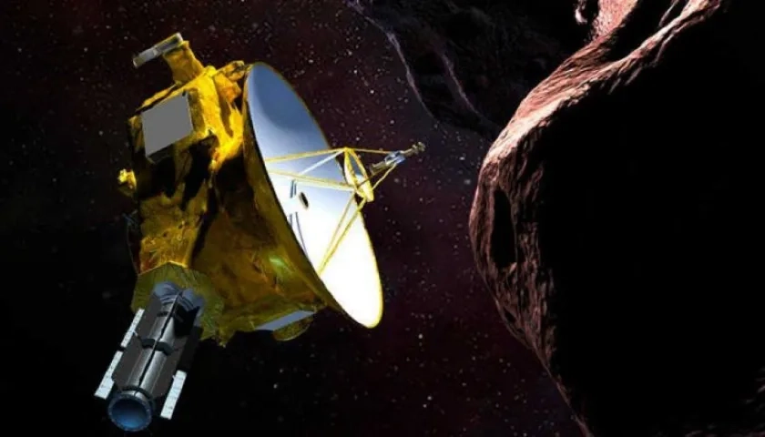 La sonda espacial de la NASA New Horizons.