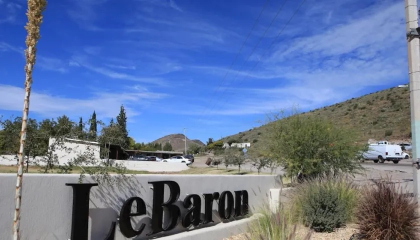 Vista general de la comunidad de LeBaron, en el municipio de Galeana, en el estado de Chihuahua (México).