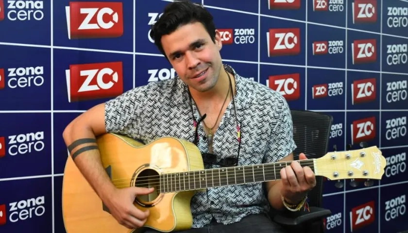Esteban Nieto, cantautor cartagenero.