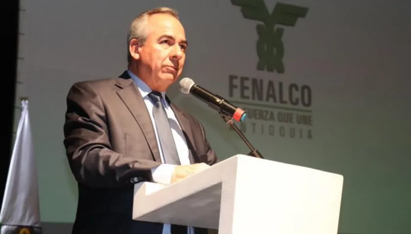 El director de Fenalco Antioquia, Sergio Ignacio Soto.