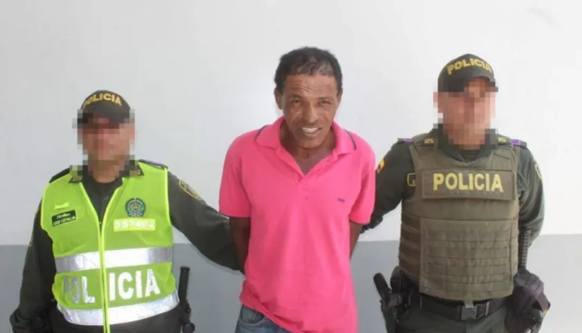 El capturado fue conducido a la URI de la Fiscalía de Barranquilla.