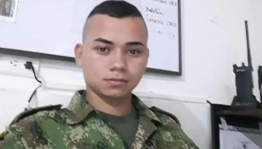 El soldado profesional Cristian Mauricio Rendón Castillo.