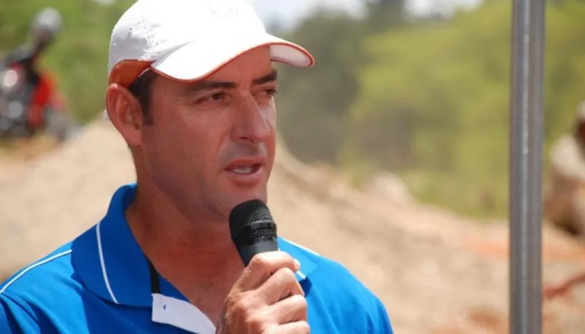 Miguel Tobón, entrenador de tenis.