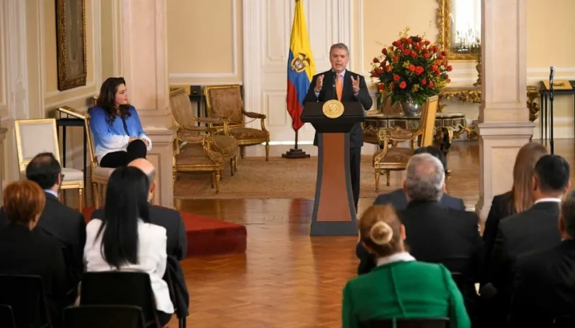 El Presidente Iván Duque presentó la Ley que crea el programa de tamizaje neonatal en Colombia, de la que dijo es un gran salto en el camino hacia la equidad.