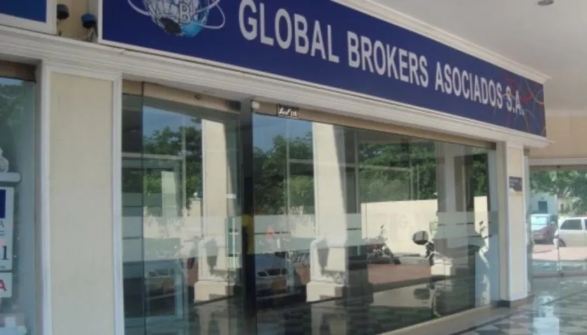 Fachada de Global Brokers Asociados.