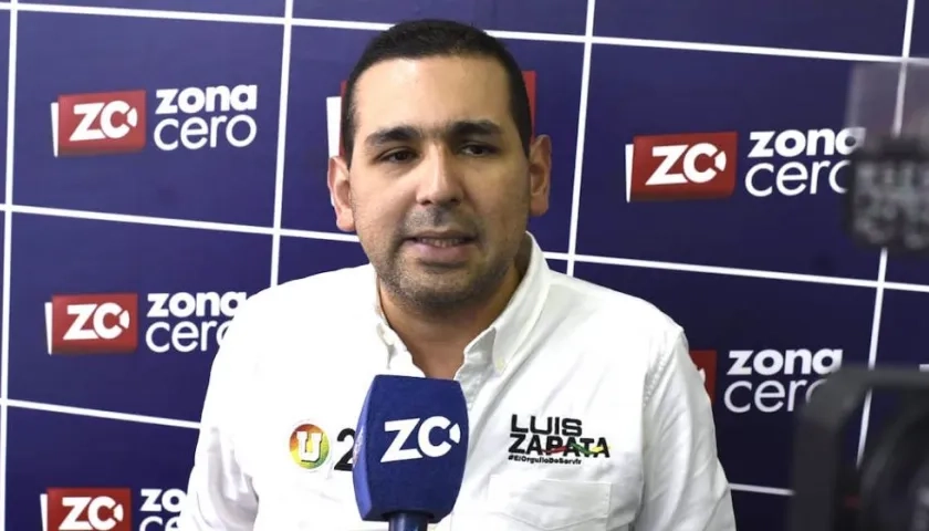 Luis Zapata Garrido, candidato al Concejo de Barranquilla.