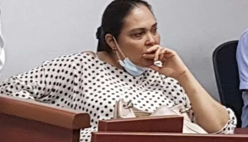 La jueza Isabel Loreley Del Socorro Montes Oyola.