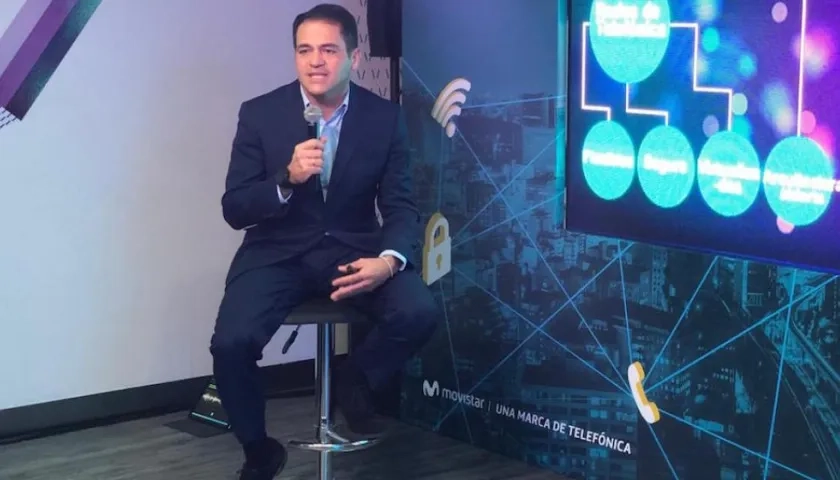 Fabián Hernández, presidente de Telefónica Movistar Colombia.