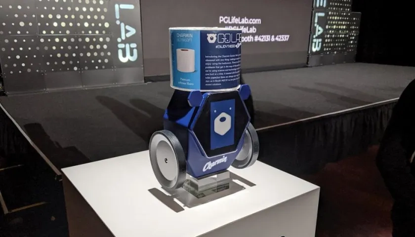 'Rollbot', artefacto presentado por la empresa P&G.