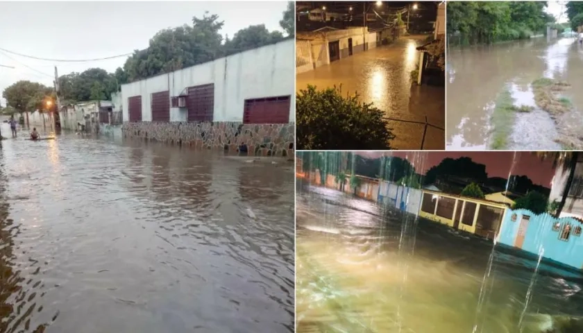 Cuatro localidades de Maracay están afectadas por las inundaciones.