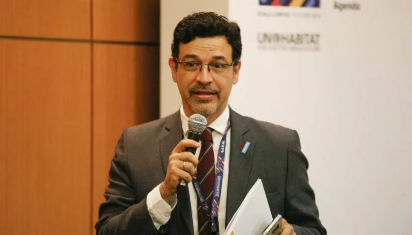 Elkin Velásquez, representante de ONU-Hábitat para América Latina y el Caribe.