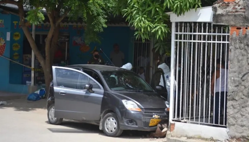 Alberto Arévalo Cuesta murió al interior del vehículo que conducía. 