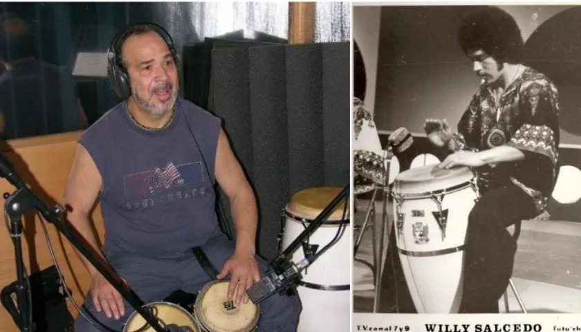 Willie Salcedo, percusionista colombiano.