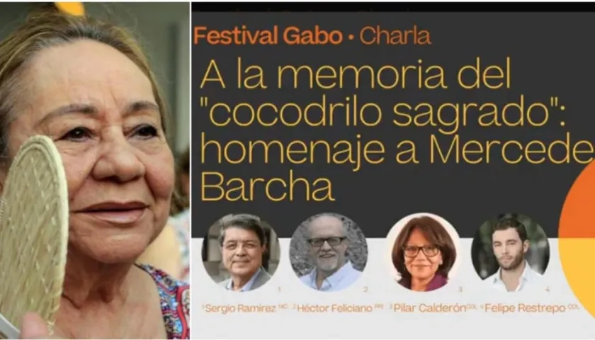 Festival Gabo rindió homenaje a Mercedes Barcha.