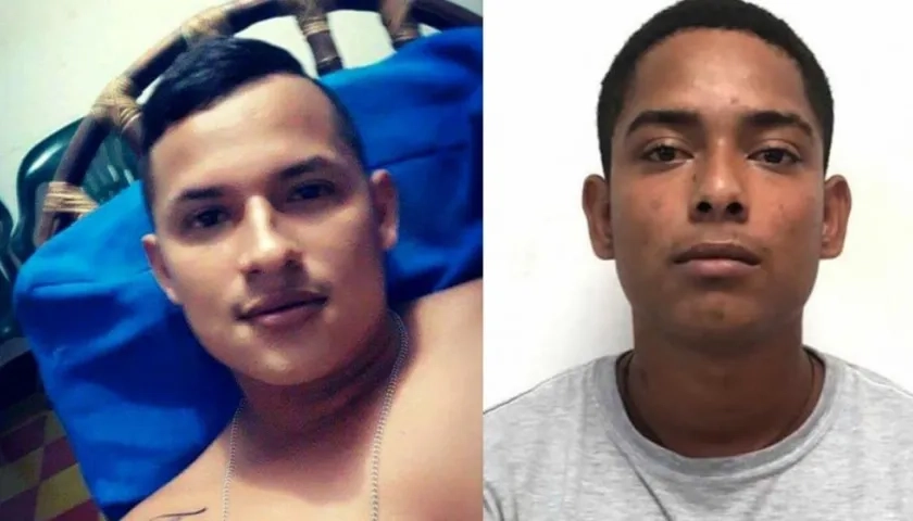 Carlos Mario Delgado Izaquita y Jhon Anderson Caballero Barrios, apodado ‘Cotorra’