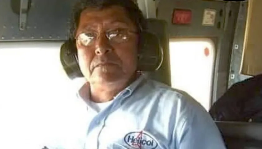 Juan Natera Mendoza, de 70 años de edad, murió en un accidente aéreo.