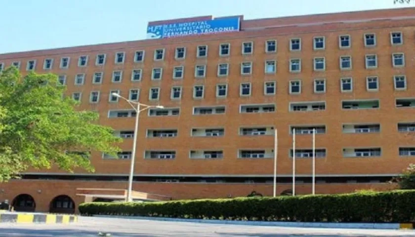 Hospital Universitario Julio Méndez Barreneche de Santa Marta.