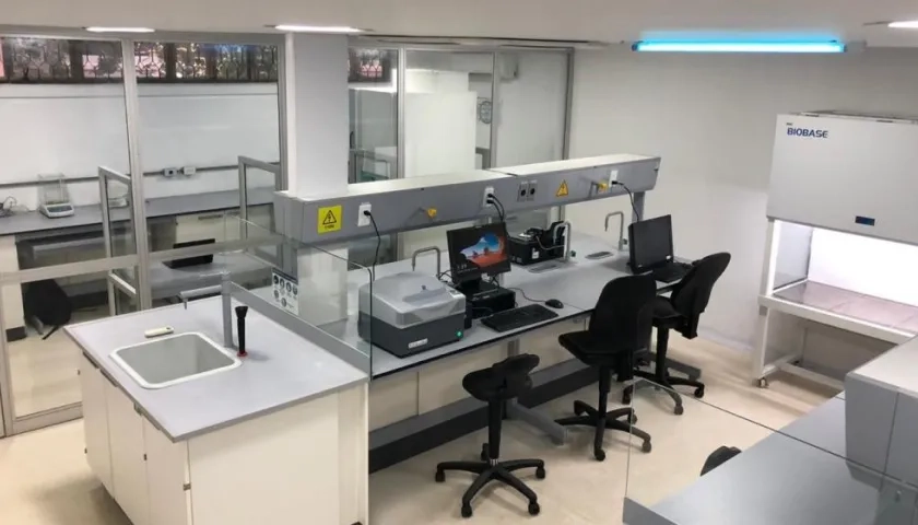 Laboratorio de investigaciones en Biología Molecular.