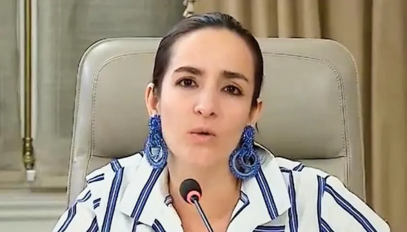 La Directora del ICBF, Lina Arbeláez.