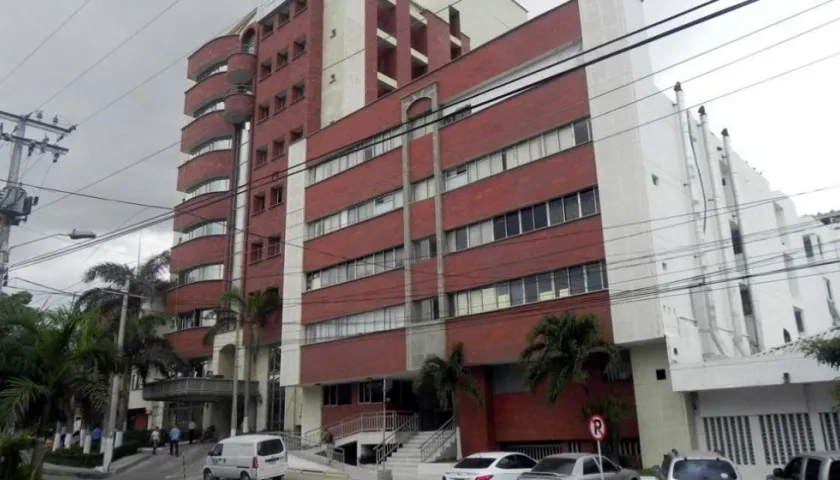 Clínica General del Norte de Barranquilla, donde falleció el adulto mayor.