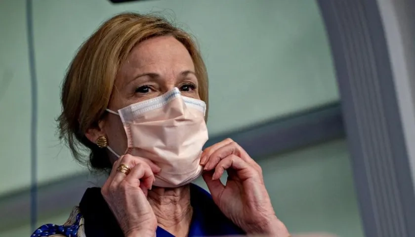 Deborah Birx, una de las líderes de grupo de trabajo de la Casa Blanca contra el coronavirus.