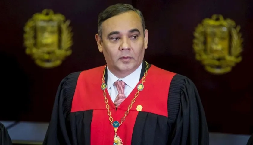 Presidente del Tribunal Supremo de Justicia (TSJ) de Venezuela, Maikel Moreno.